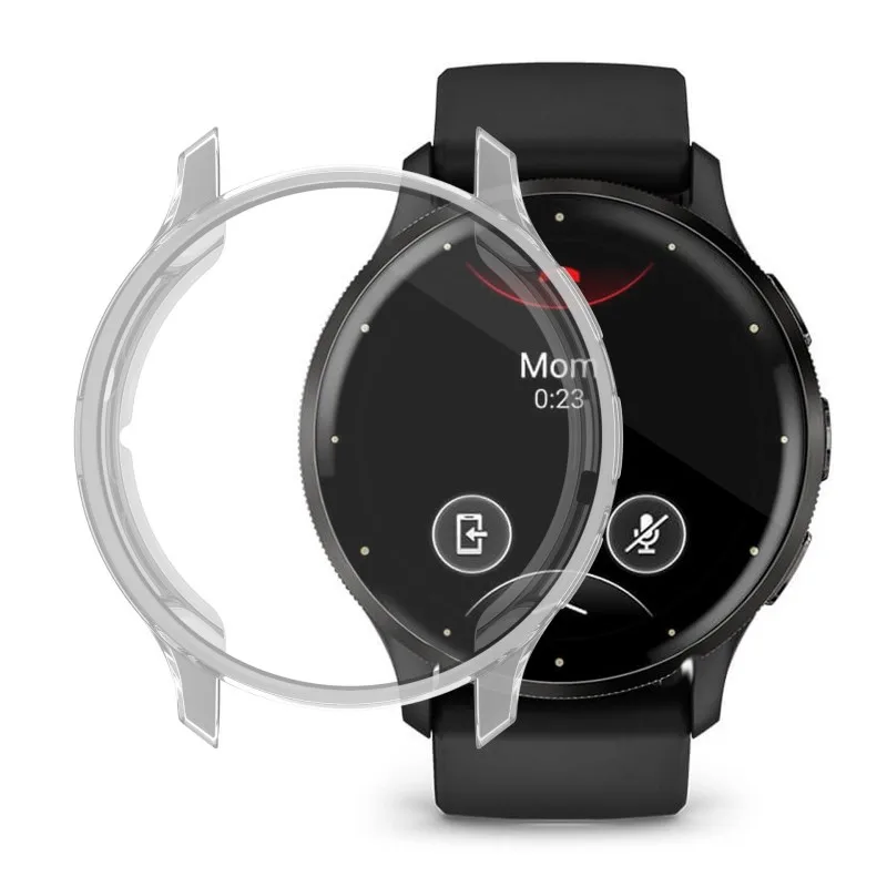 Durable Soft TPU Smart Watch Protective Bumper Case Cover