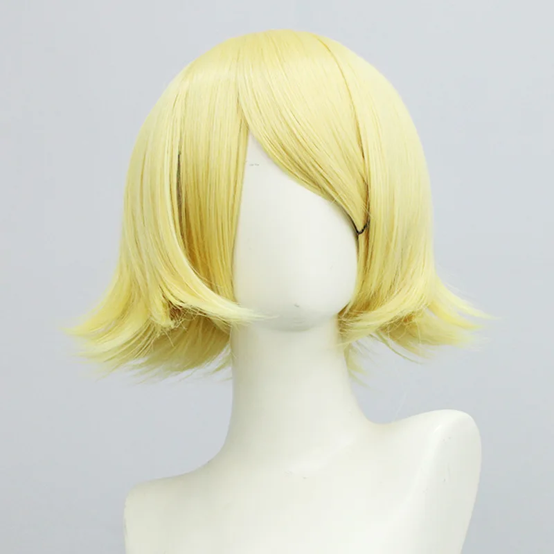 thumbnail image 1 of Traje de marinero Sour Rin Len, trajes de anime personalizados, disfraces de cosplay, conjuntos de disfraces completos, accesorios de tops y pantalones cortos, traje para mujer y hombre, 1 of 5