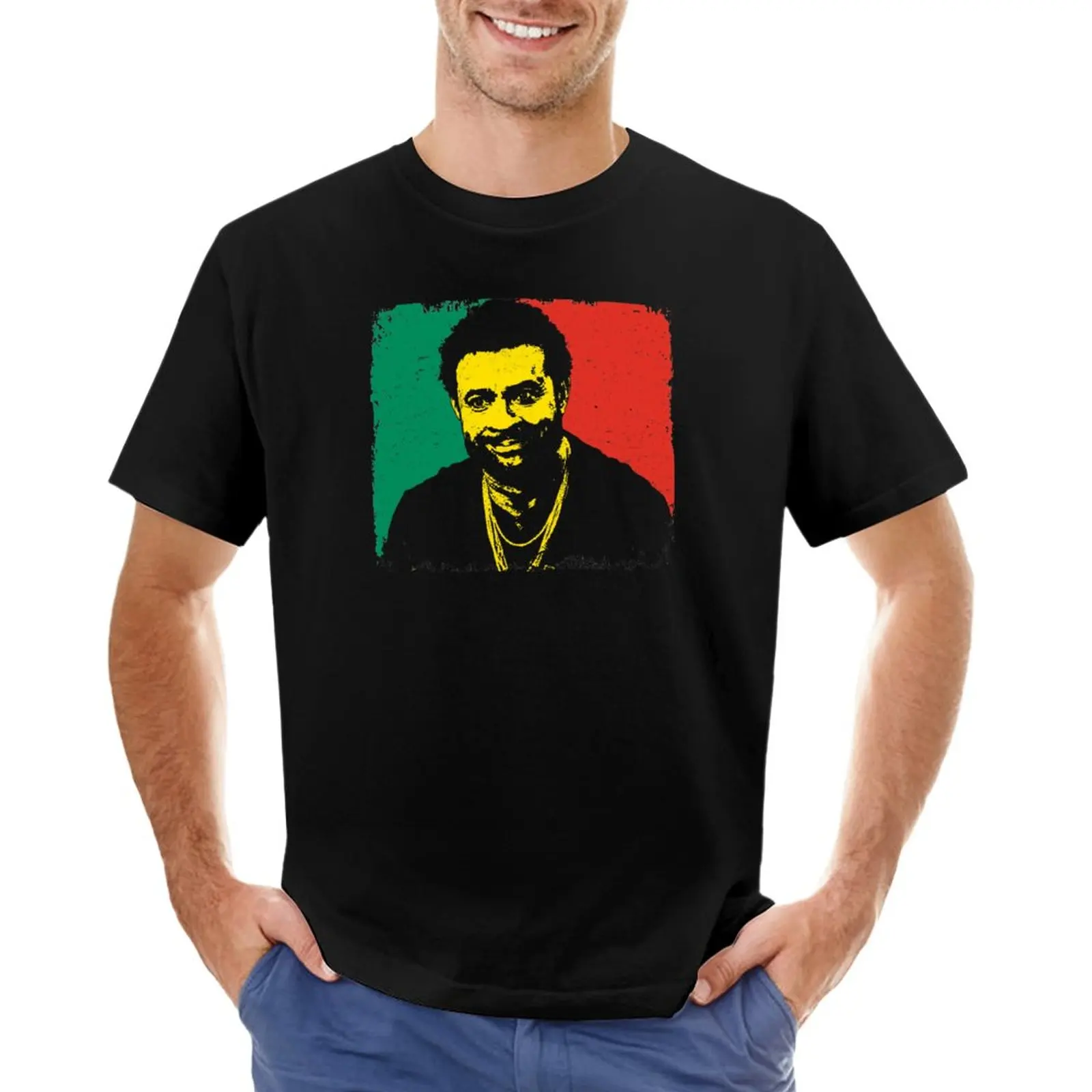 

SHAGGY Musician - Roots Rock Reggae T-Shirt plus sizes quick-drying mens t shirts