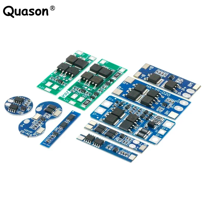 Lithium Battery Board 2S 3A 4A 5A 8A 10A 13A 20A 7.4V 8.4V Li-ion 18650 Protection BMS Standard Balance