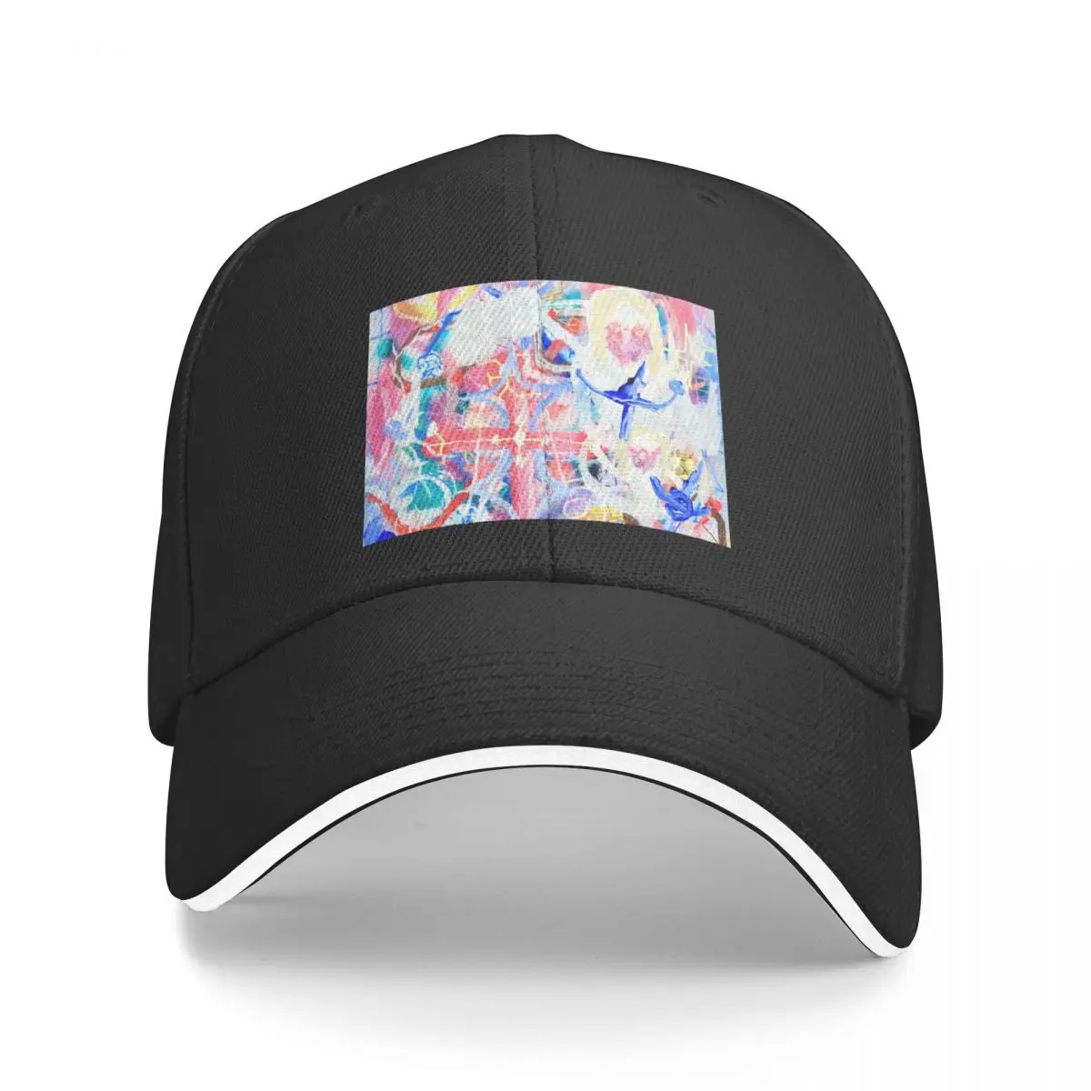 

New drain gang bladee painting Valery Bells Baseball Cap Streetwear Snapback Cap Ladies Hat Men's