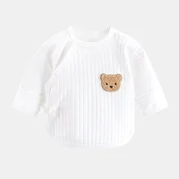 Newborn Boneless Half Back Clothes 100% Cotton  Boys Girls  Summer and Autumn Baby Jacket  Infant Top  Clothing 2