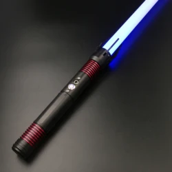 TXQSABER F-Talon-001 Smooth Swing Lightsaber With Metal Hilt 1 inch Heavy Dueling Blade 10 Sets of Soundfonts Blaster and Strobe