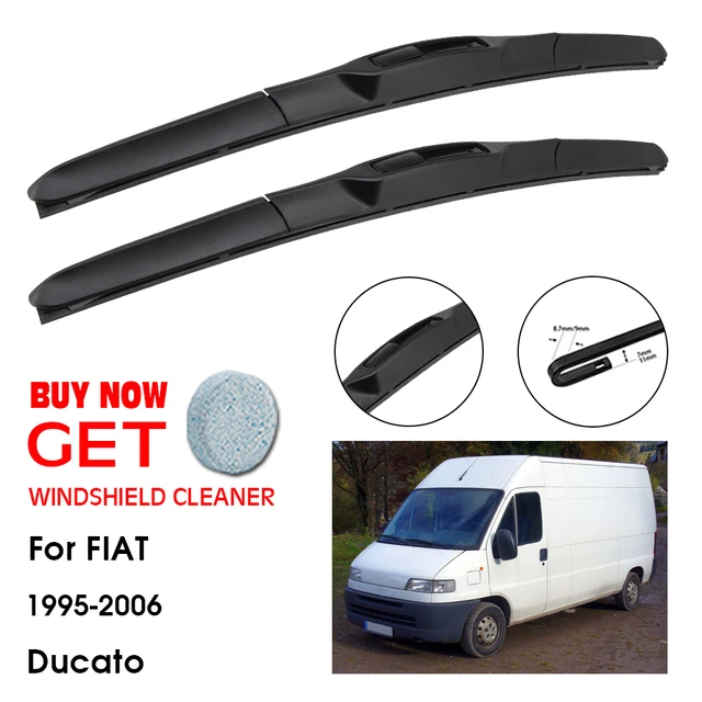 Auto Wischer Klinge Für FIAT Ducato 22 + 20 1995-2006 Front Fenster  Washer Windschutzscheibe Scheibenwischer klingen Zubehör - AliExpress