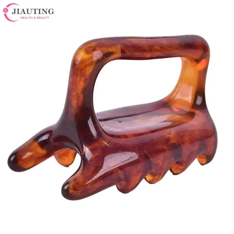 Resin Body Massage Spine Cervical Vertebra Physical Relax SPA Scraping Massager Promote Blood Circulation Pain Relief Back