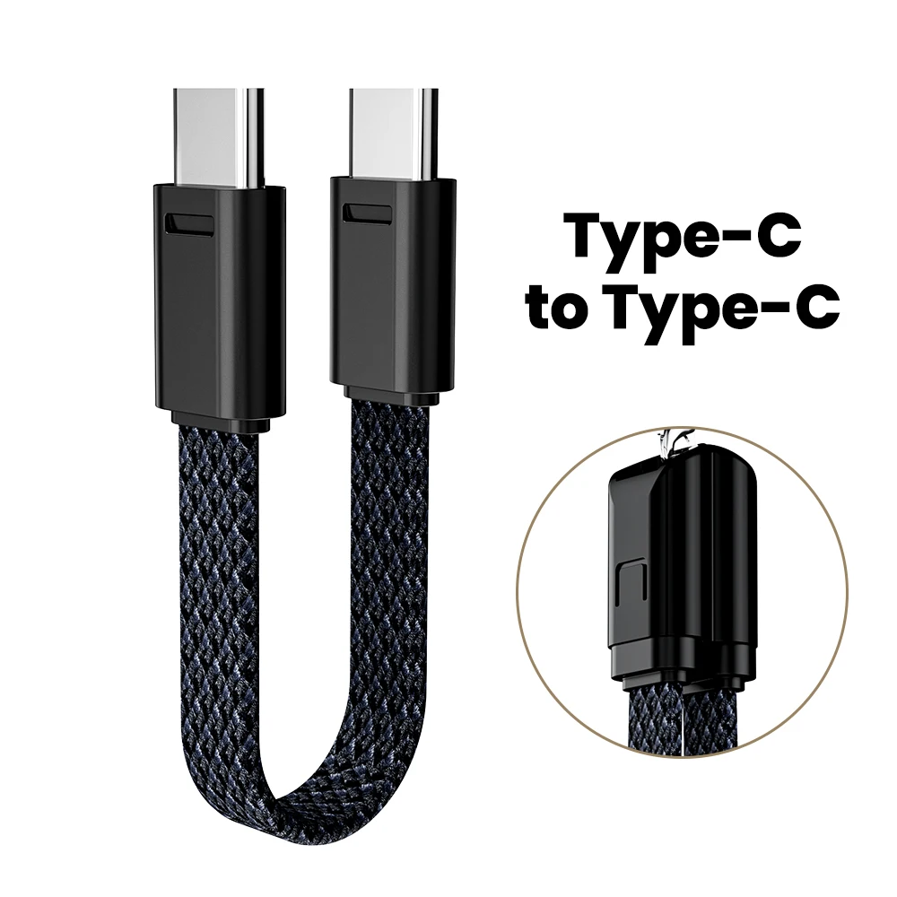 ตัวเลือกสินค้า สายชาร์จ USB-C 27W ยาว 16.5 ซม. พกพาสะดวก