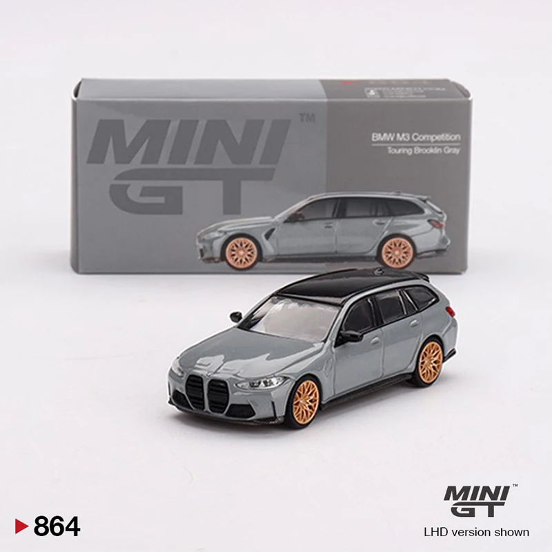 MINIGT 864 In Stock 1:64 BMW M3 Competition Touring Brooklyn