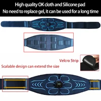 EMS Muscle Stimulator Abdominal Toning Belt Smart Muscle Toner Recharge Body Shaping Massage Belt Weight Loss Fitness Equipment - Image 4