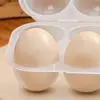 Eggs Holder 6 Eggs Storage Container with Fixed Handle Plastic Eggs Storage Box Outdoor Camping Eggs Carriers 5