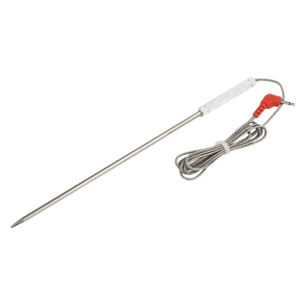 Food Meat Thermometer Probe Replacement Waterproof Temperature Probe Cooking Thermometer Sensor Stainless Steel