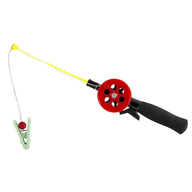Short Ice Fishing Rod Portable Mini Fishing Pole for Holiday Camping Fishing