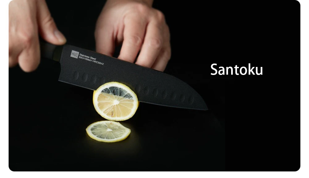 Gadgetoo Huohou Non Stick Stainless Steel Kitchen Knife 5 In 1 Combo Hu0076
