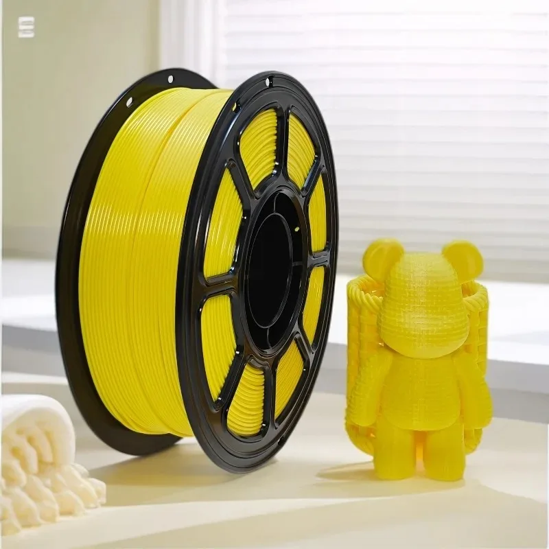PLA 3D 프린터 필라멘트 1kg 롤 1.75mm 고정밀 ±0.03mm 강력한 레이어 접착력 진공 포장 빠른 배송