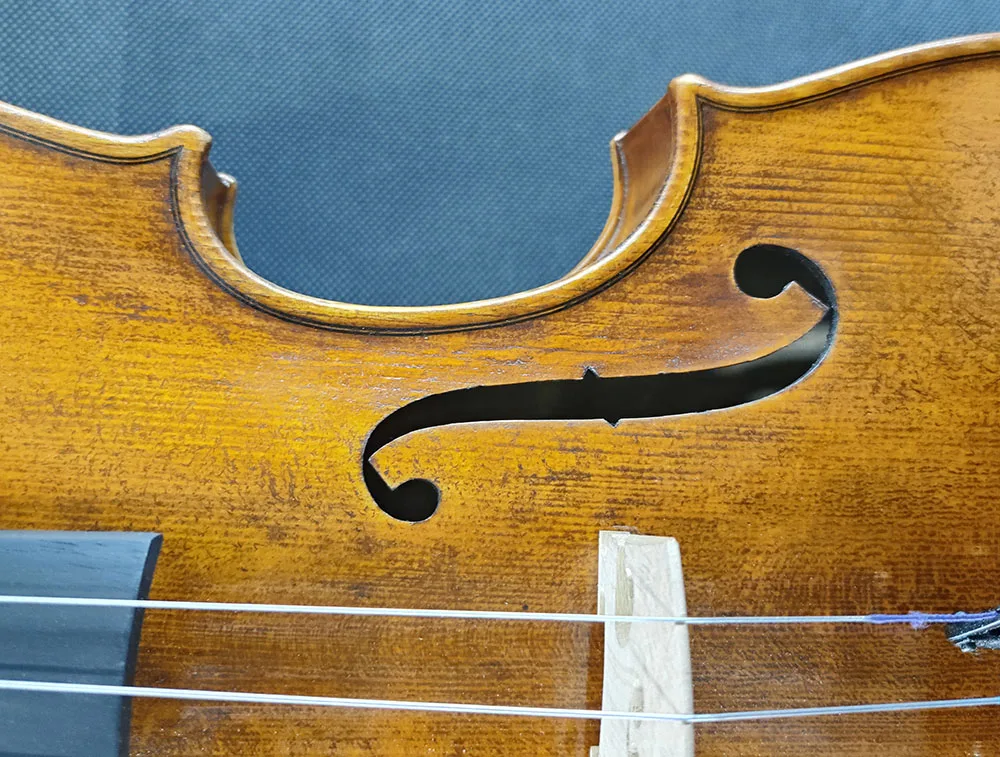 410mm Back Length Copy of Rogerius Bon Nicolai Amati Master Viola 16 Inch Russian Spruce Professional Handmade Oil Varnish