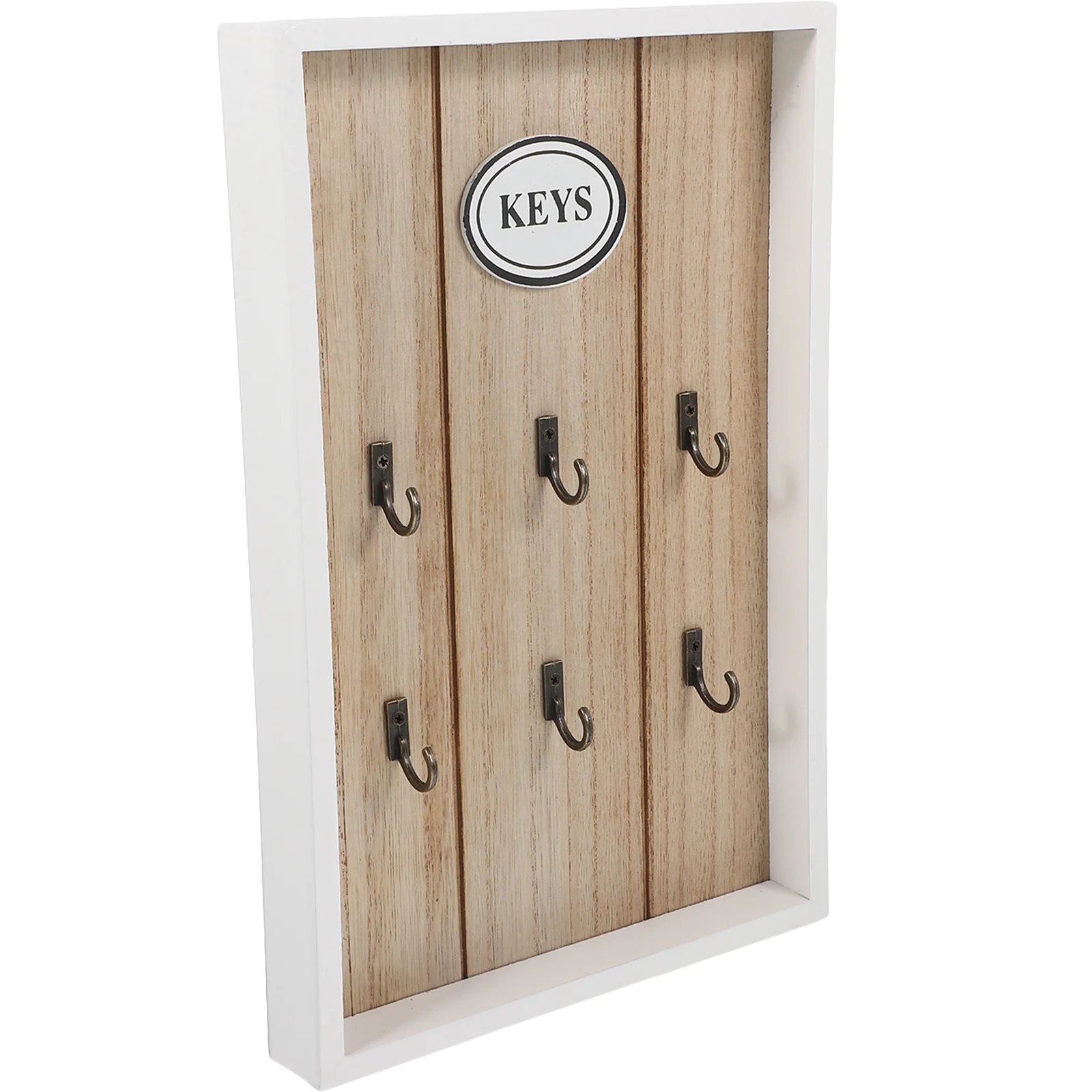 

Vintage Decor Hat Hanger Wall Hanging Rack Storage Towel Hook Wall-mounted Bamboo Wooden