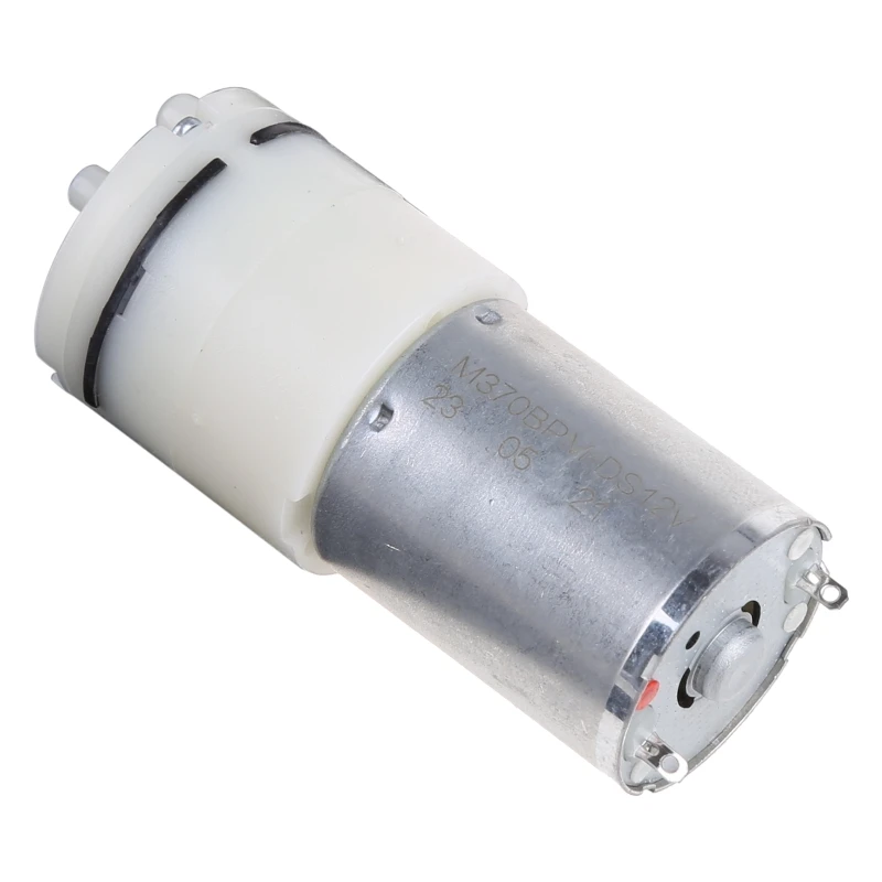 

LXAF DC12V 370 Electric Micro Diaphragm Vacuum Air Low Noise Mini Booster DIY Replacement for Drinking Equipment Beauty
