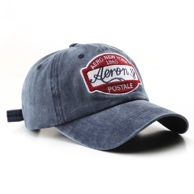 

2023 Baseball Cap Fashion Retro Distressed Cotton Dad Hat Curved Eave Baseball Cap Outdoor Men's Travel Women's Sunscreen Cap