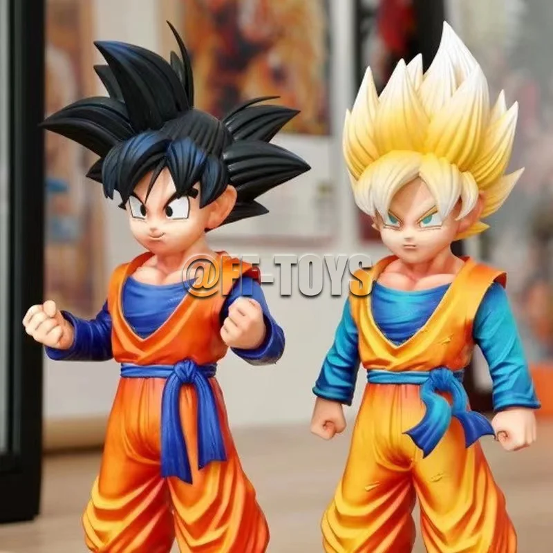 Anime Dragon Ball Z PVC Action Figures, filho Goten, tronco Super