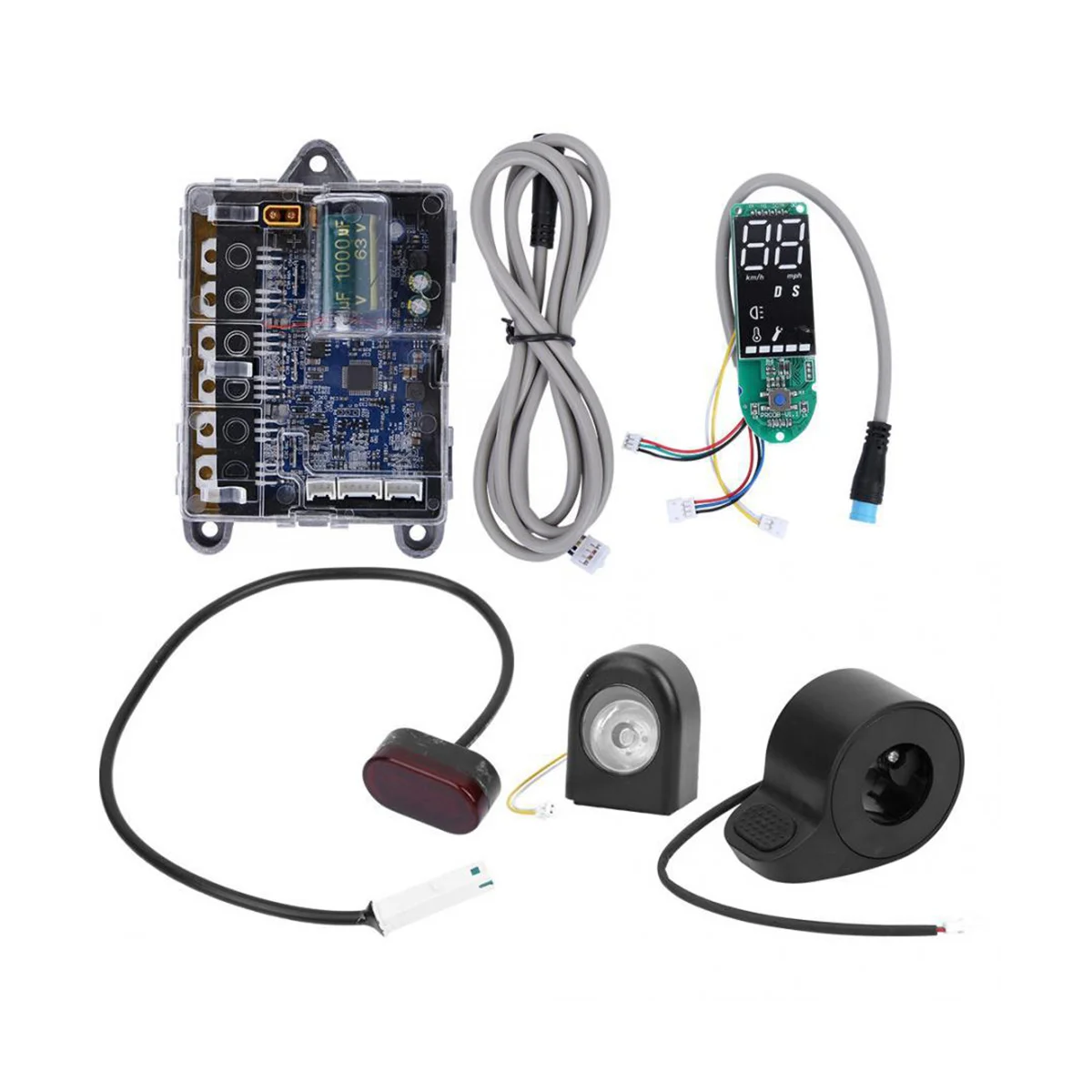 

6Pack Electric Scooter Controller and Dashbaord for Xiaomi M365Pro Display Motherboard Tailllight Accessories