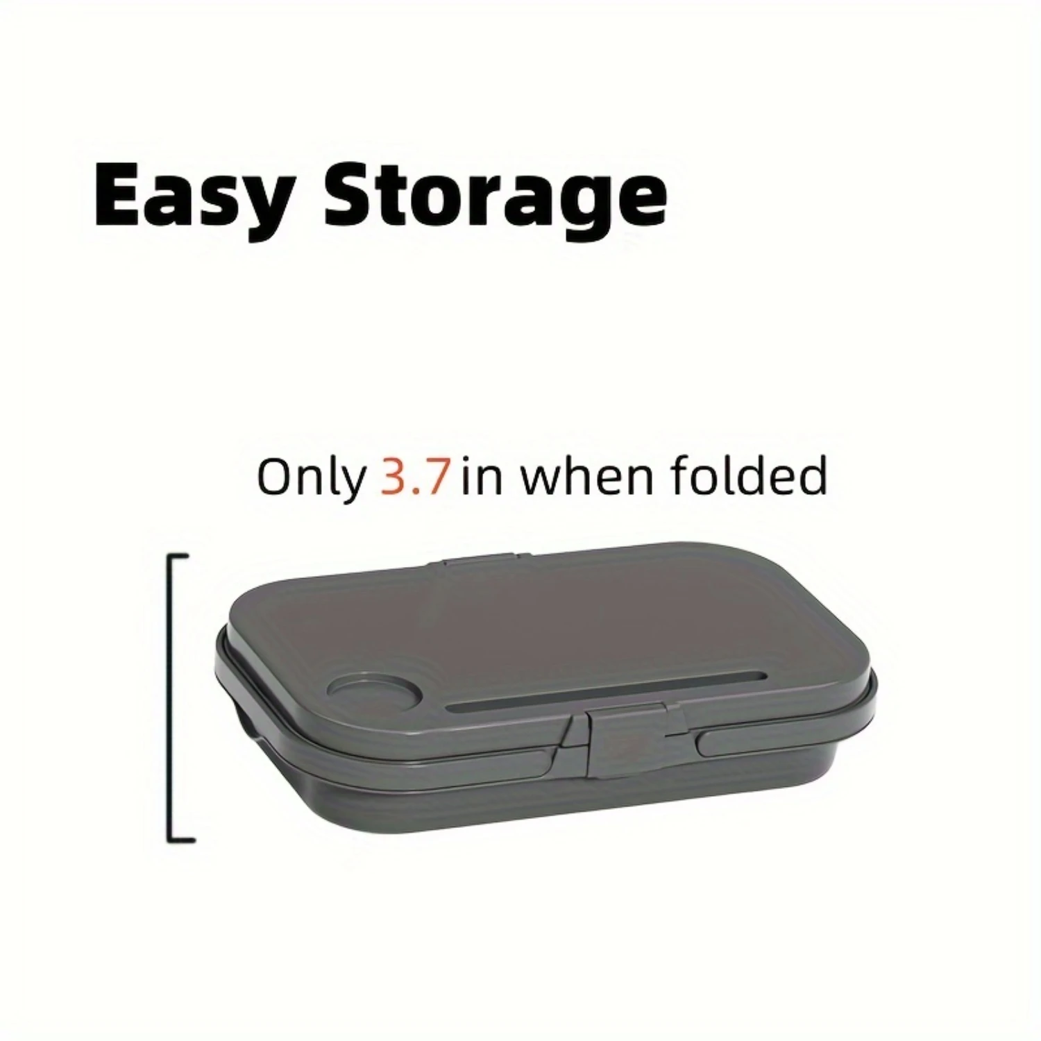 Collapsible Camping Basket with Handle