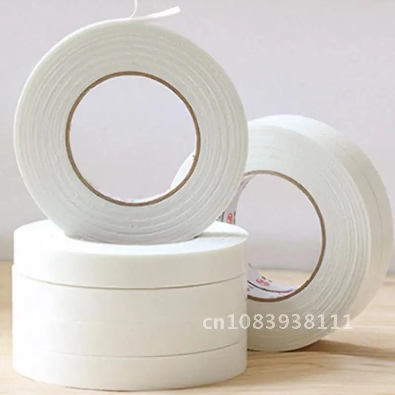 

Strong Double Sided Foam Tape Adhesive for Mounting Fixing Pad Sticky 5M Super Double Faced Home Improvement
