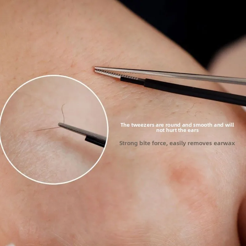 USB Rechargeable Children Ear Scoop Luminous Earwax Tweezers Silicone Visual Cerumen Hook Charging Ear Cleaner Tools