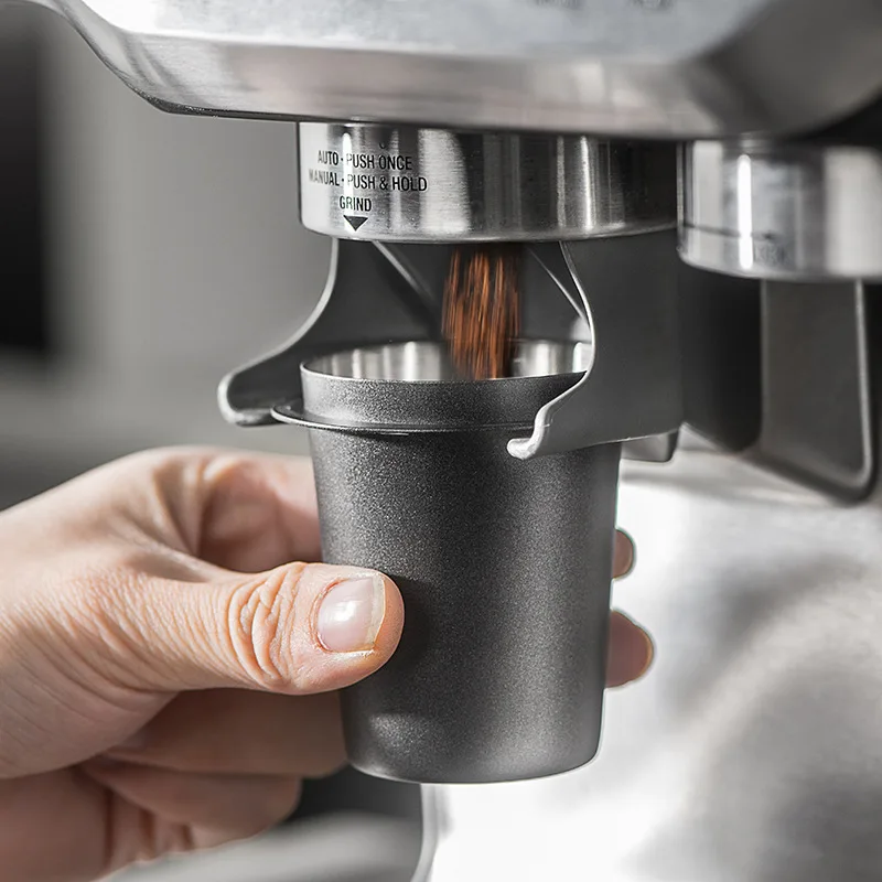 Tazza Dosatrice per Caffè da 58mm, Tazza di Dosaggio del Caffè Dosatore Caffe in Polvere, Dosing Cup in Acciaio Inossidabile, Tazza Dosatrice per Portafiltro per Caffè per Macchina Da Caffè