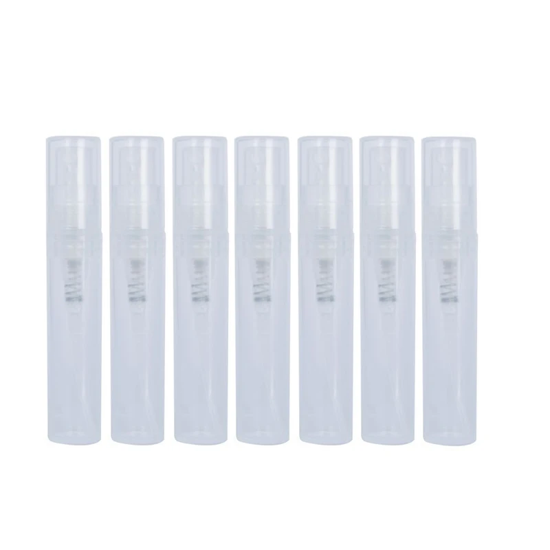 

5Pcs 3ml 5ml 10ml Clear Plastic Carabiner Perfume Bottle Pens Set Spray Bottles Dispensing Mini Fine Mist Atomizers