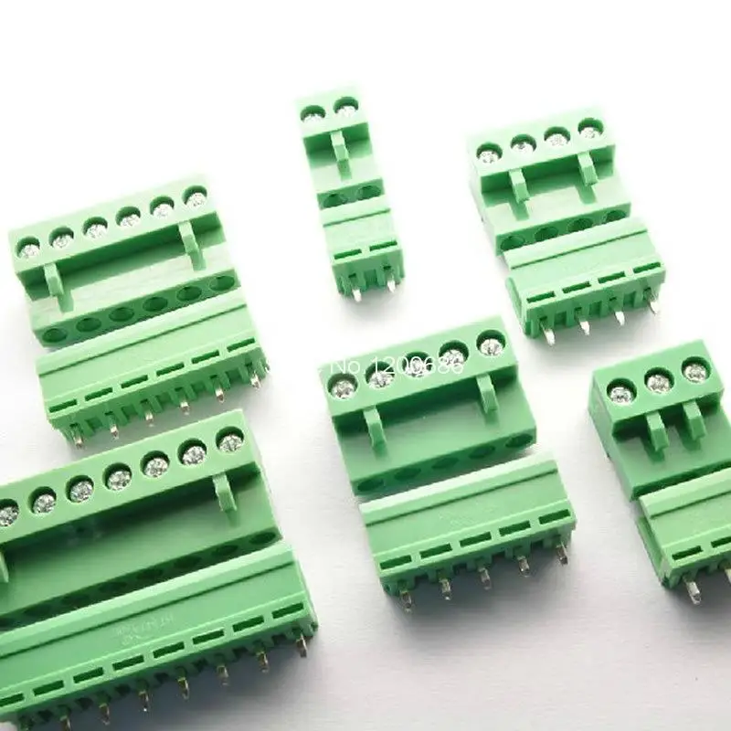 

7pin 5.08 Terminal plug type 300V 10A 5.08mm pitch connector pcb screw terminal block connector