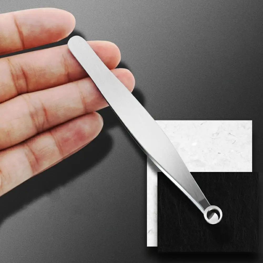 Useful Nose Hair Clip Easy to Use Shaving Clippers Professional Rust-Free Nasal Hair Eyebrow Tweezers Trimming Tool