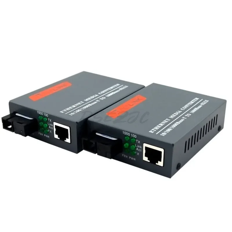 HTB-GS-03 Netlink Fiber Optic Transceiver Gigabit Single-mode Single Fiber Optoelectronic Converter Interface Type SC