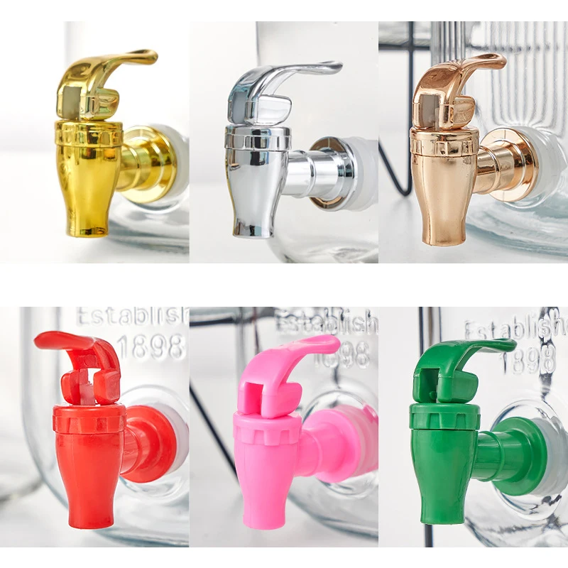

Grain Leak Proof Faucet Water Tap Glass Wine Bottle Jar Barrel Water Tank Faucet With Filter Wine Valve Water Dispense 1pc