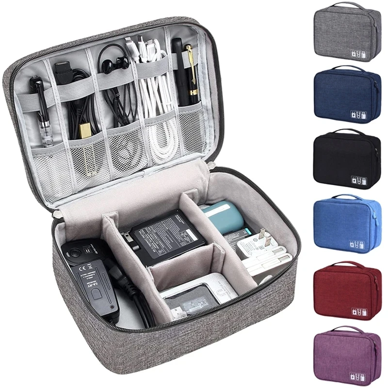 Electronics Organizer Travel Case  Electronics Travel Organizer Bag -  Organizer - Aliexpress