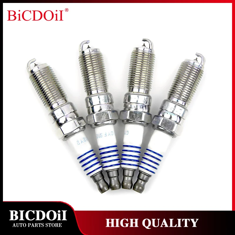 

SP-537 CYFS-12Y-2 Iridium Spark Plug for Cadillac ATS CTS Ford Edge Explorer Focus Mustang Lincoln MKC MKT MKZ SP537 CYFS12Y2