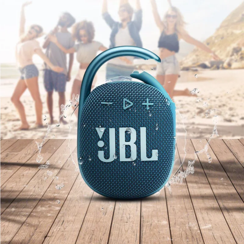 US $3.39 - 10.29 New Clip 4 Wireless Bluetooth 5.1 Mini Music Speakers Waterproof Portable Outdoor Bass Speaker with Hook 10 Hour Battery