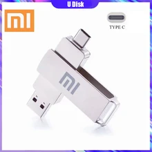 Xiaomi U Disk 2TB 1024GB 256GB128G 64G USB 2.0 Type-C Interface Mobile Phone Computer Mutual Transmission Portable USB Memory