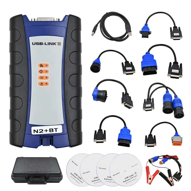 Per Nexiq 2 Usb Link Bluetooth Diesel Truck Diagnostic Tool Obd Fault Detector Multi Heavy Duty Error Scanner