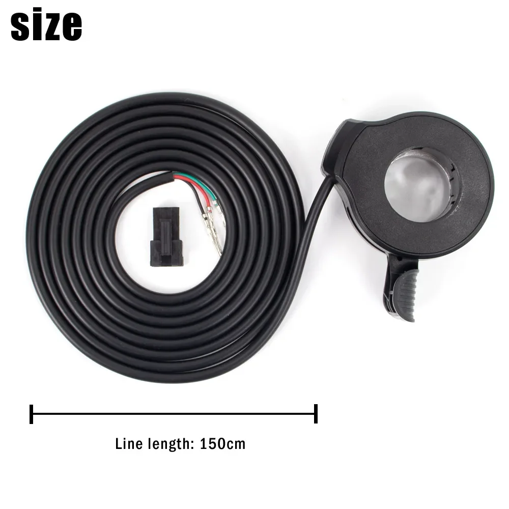 12 V-72 V Wasserdichte Geschwindigkeit Control Paddle Drosseln Grip Drossel Für Elektrische Fahrrad 3 Pin 130X Daumen-drossel Beschleuniger Teile – Detail 25