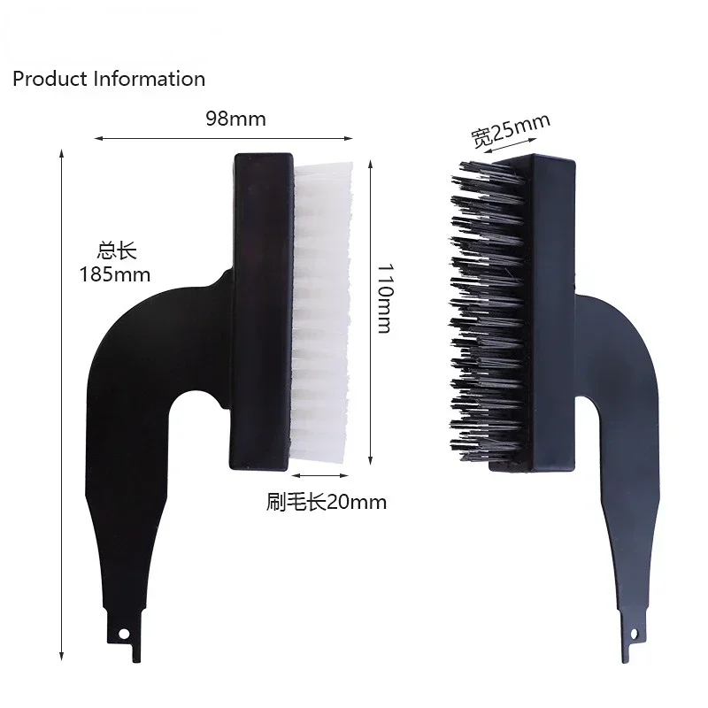 Electric Cleaning Wire Brush Saber Reciprocating Saw Universal Brush Head Cleaning Rust Removal Cleaning Brush Tool Accessories 2