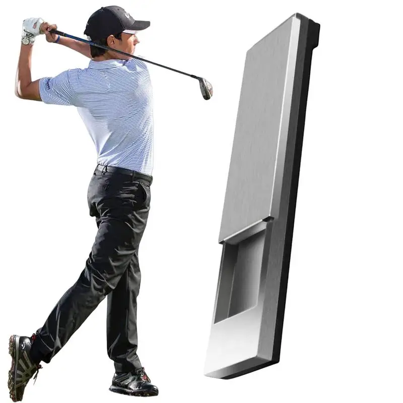 Golf Swing Training Aid Pedal Movable Golf Swing Leg Gravity Pedal Golf Swing Posture Correction Trainer Portable Golf Supplies