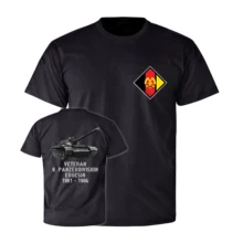 

NVA T55 Veteran Nationale Volks Armee Panzer 9 Panzerdivision T-Shirt. Summer Cotton Short Sleeve O-Neck Mens T Shirt New