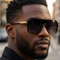 Steampunk une pièce bouclier lunettes de soleil hommes 2026 marque de luxe Vintage surdimensionné métal grand cadre lunettes de soleil pour homme lunettes de sport 6