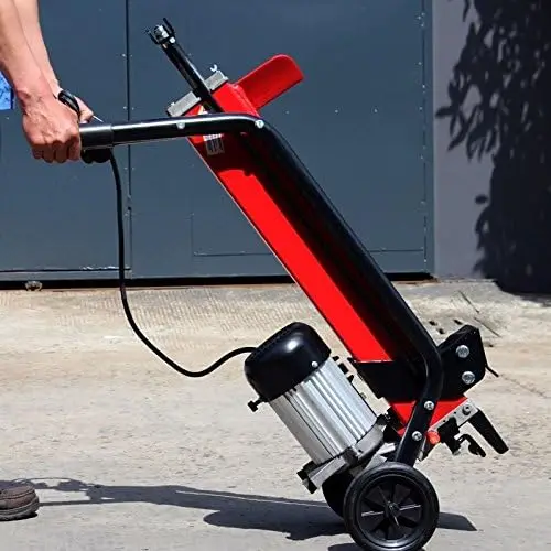 Splitter Electric 7-Ton 15 Amp Electric Log Splitter, Wood Splitter, Horizontal Full Beam with Steel Wedge for Firewood