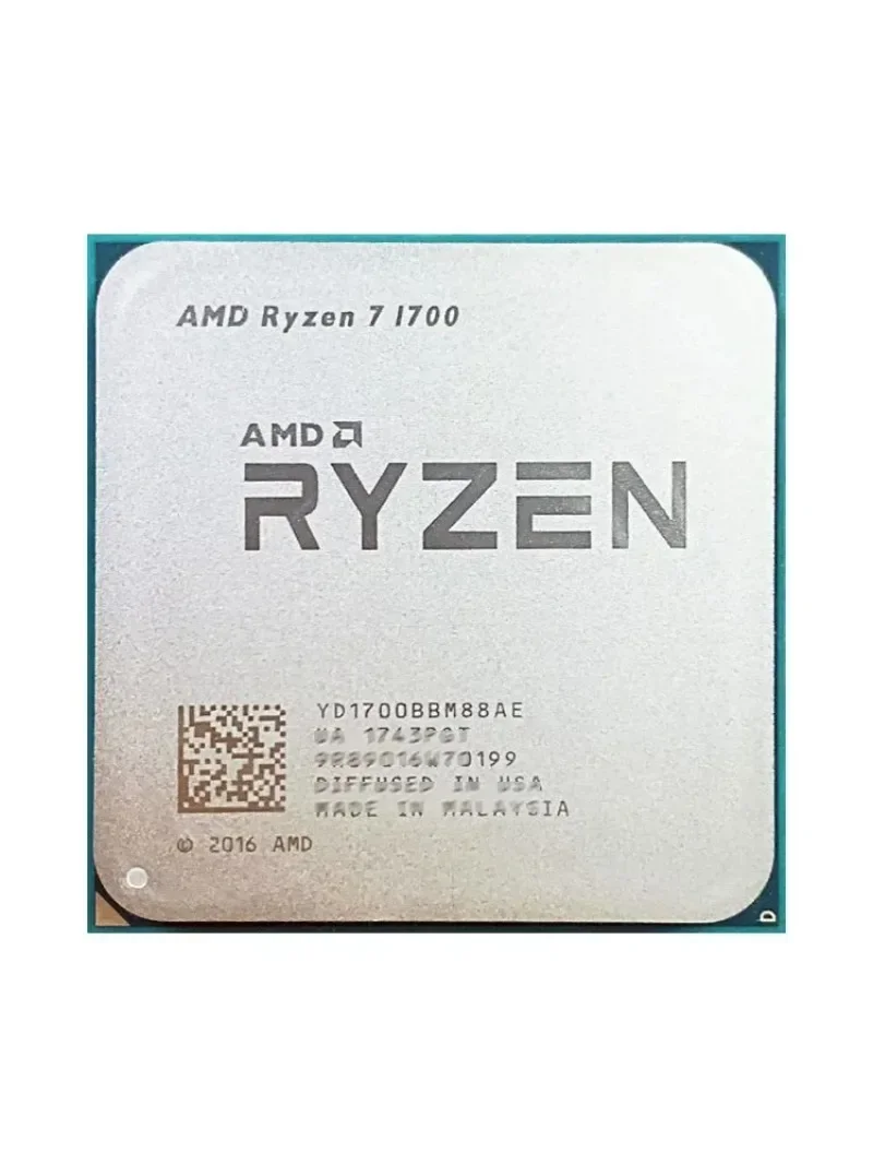 AMD R7 1700 Ryzen 7 1700 3.0GHz 8코어 16스레드 CPU 프로세서 65W 소켓 AM4 게이밍 CPU (패키지 미포함)