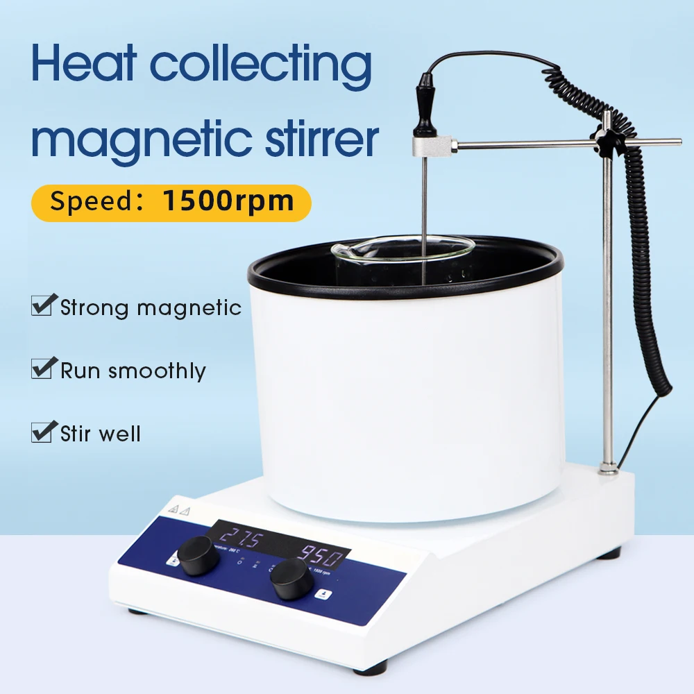 Magnetic Lab Equipment Thermal Regulator Mixing Machine EU Plug