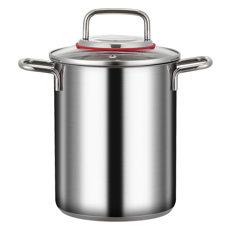 ~L 316 stainless steel asparagus pot induction cooker, pasta pot, noodles pot, deep soup household gas stove, oil fryer