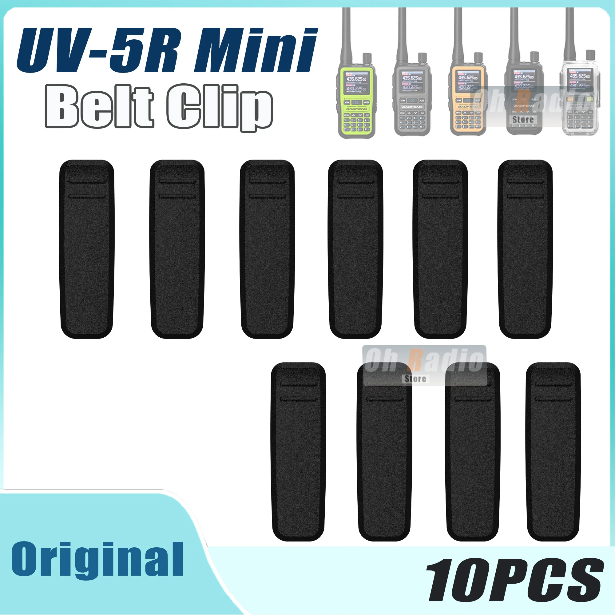 Original Baofeng UV-5R Mini Belt Clip for Walkie Talkie Accessories