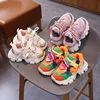 Light Soft Sole Children Shoe Anti Slip Girl Shoe 2025 Spring Autumn New Style Sport Shoes Mesh Top Boy Shoes Versatile Kid Shoe 4