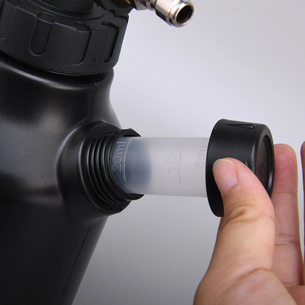 Car Wash Sprayer Foam Gun Cannon Car Wash with 1/4 Quick Male Connector Measuring Cup Design Adjustable Nozzle for Car Cleaning