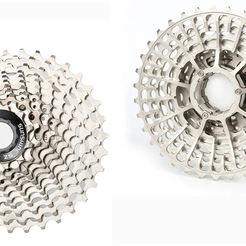 SUNSHINE Road Bicycle 8/9/10/11/12 Speed Cassette 11V 23/25T/28T/30T/32T/34T Bike Freewheel K7 10V Sprocket for SHIMANO SRAM HG